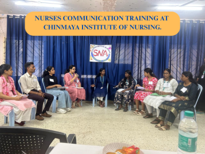 Nurse’s Communication session at , bengaluru.